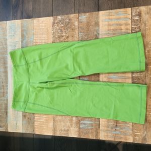 Lulu crop yoga pants 29" seam